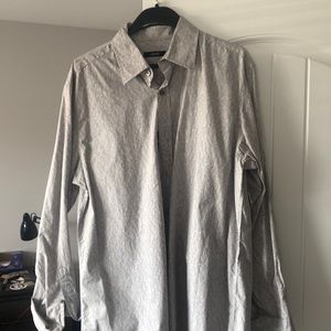 Alfani long sleeve button down